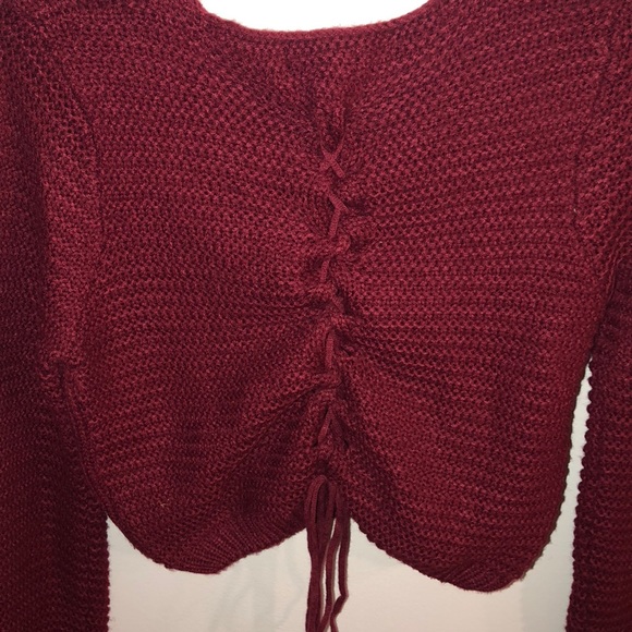 🥀 Red knit Sweater 🥀 - Picture 5 of 5